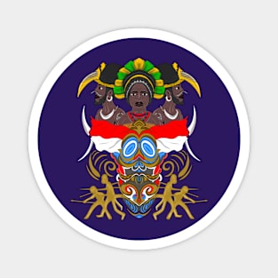 Papua Culture Magnet